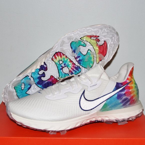Nike Zoom Infinity Tour NRG Golf Shoes Mens 14 Peace Love PGA Tie-Dye